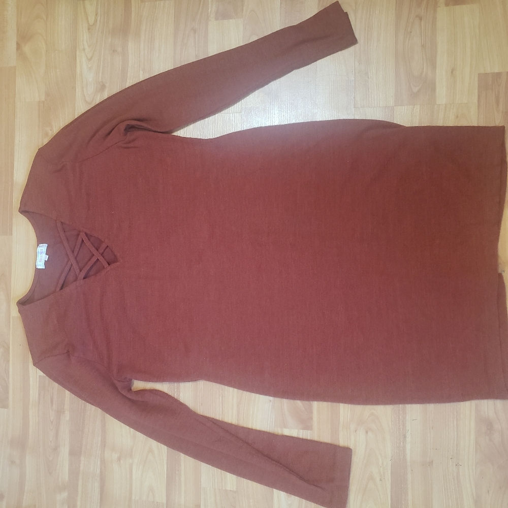 Burnt Orange Dress